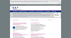 Desktop Screenshot of knp-forschung.de